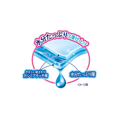 ユニ・チャーム ムーニー おしりふき やわらか厚手 詰替 60枚 x 8個入