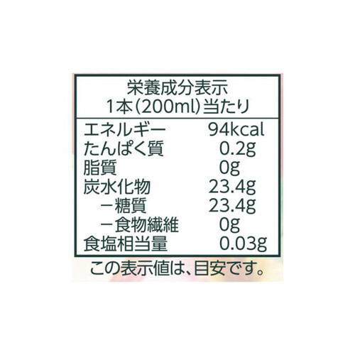 アップル100%ジュース 200ml トップバリュベストプライス