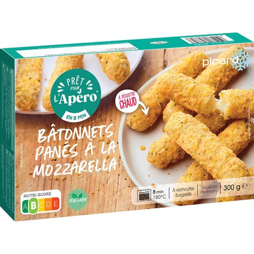 ピカール モッツァレラチーズスティックのフライ【冷凍】 300g