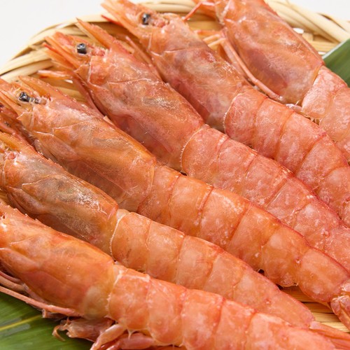 【冷蔵】横浜食品サービス 有頭赤海老(解凍・生食用)6尾 210g