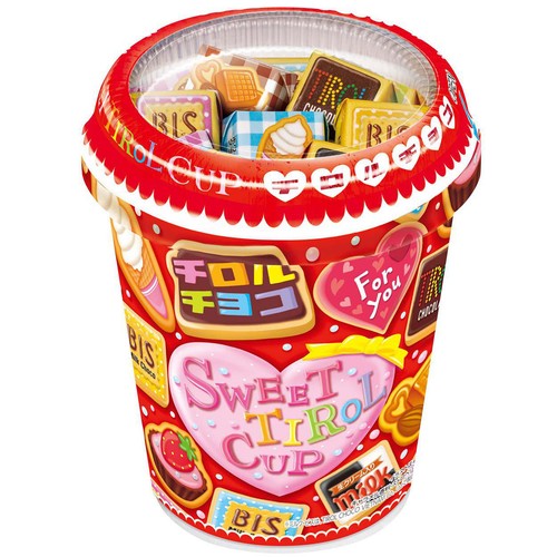 チロルチョコ スイートチロルカップ 34個入 Green Beans | グリーン