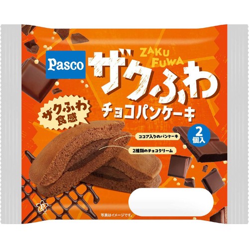 パスコ ザクふわ チョコパンケーキ 2個入 Green Beans | グリーン