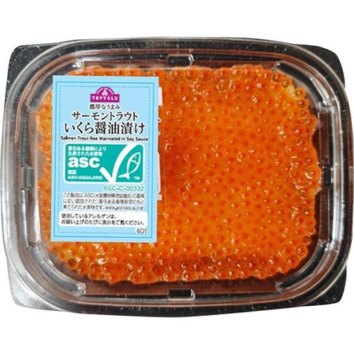 【冷蔵】ASC認証 サーモントラウトいくら醤油漬け 33g トップバリュ