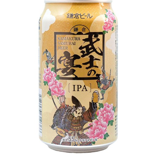 【5.5%/静岡県】 鎌倉ビール 鎌倉武士の宴 350ml