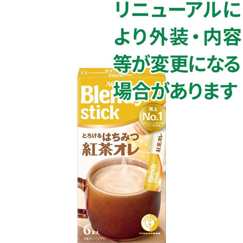 味の素AGF ブレンディ スティック とろけるはちみつ紅茶オレ ミルク