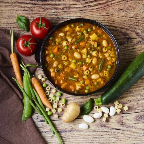 ピカール ミネストローネスープ【冷凍】 1kg Green Beans | グリーン