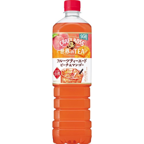 サントリー クラフトボス 世界のTEA フルーツティーエード 950ml Green