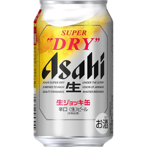 【5%】 アサヒ スーパードライ 生ジョッキ缶 340ml x 6本