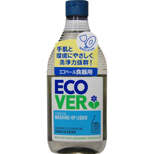 エコベール 食器用洗剤 カモミール 450ml