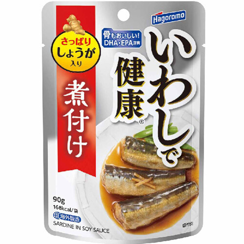 はごろもフーズ いわしで健康 煮付け(パウチ) 90g