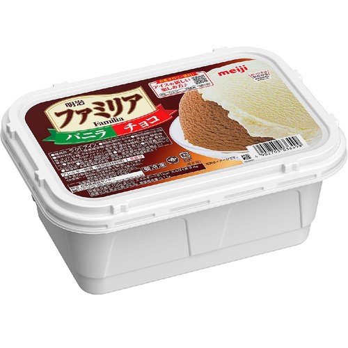 明治 ファミリア バニラ&チョコ 2000ml Green Beans | グリーン