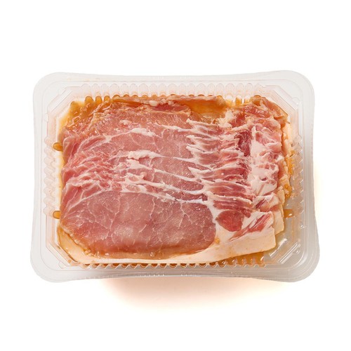 [鮮度+]【冷蔵】とうほく三元豚 豚肉ロース味付け生姜焼き用 (国産) 190g～250g
