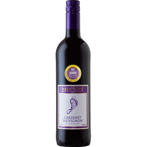 【アメリカ産】 ベアフット カベルネ・ソーヴィニヨン 750ml