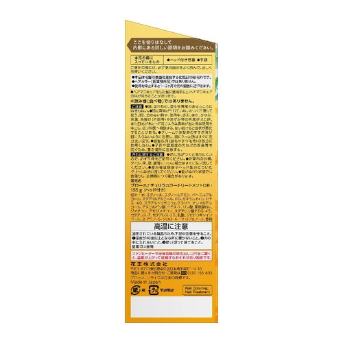 花王 ブローネ ナチュリラ 色長持ちカラートリートメント ダークブラウン 本体 155g
