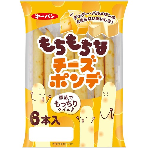 第一パン もちもちなチーズポンデ 6本入