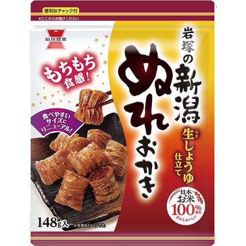 おかき 岩塚製菓 新潟ぬれおかき 148g Green Beans | グリーンビーンズ by AEON
