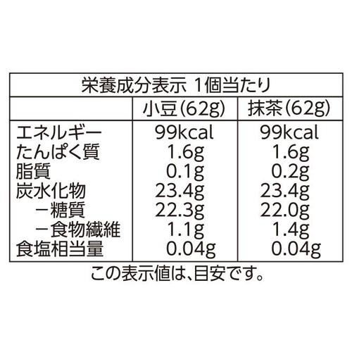 水ようかん 小豆・抹茶 5個 トップバリュベストプライス