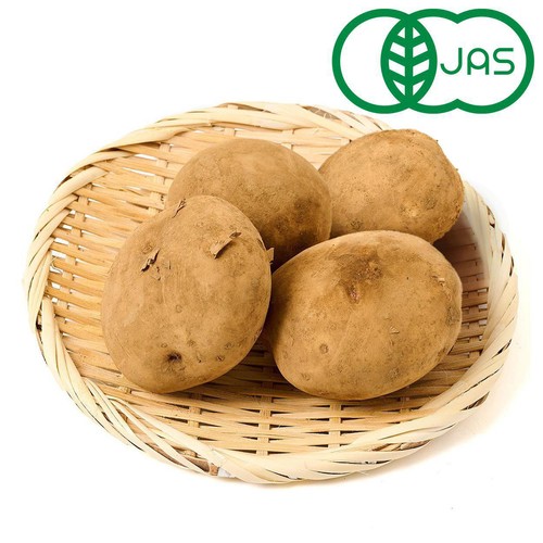 【有機】北海道産 じゃがいも 500g(4-6個)
