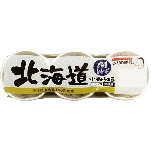 タカノフーズ おかめ納豆 北海道小粒カップ 30g x 3個