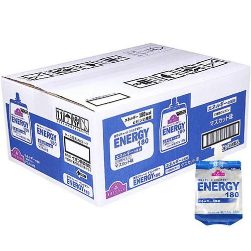 素早くチャージドリンクゼリー エナジー180 マスカット味 1ケース 180g