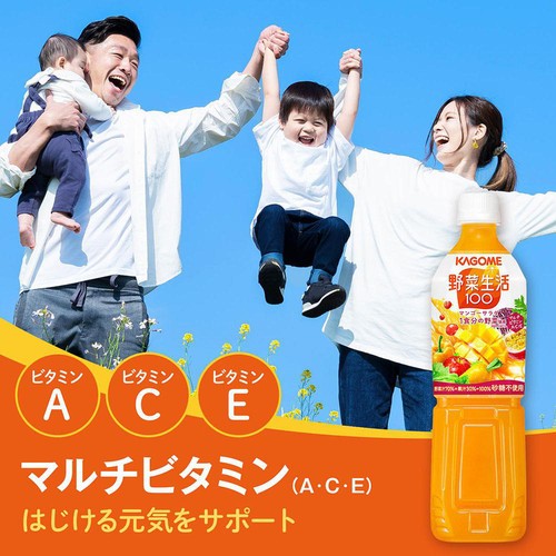 カゴメ 野菜生活100 マンゴーサラダ 1ケース 720ml x 15本