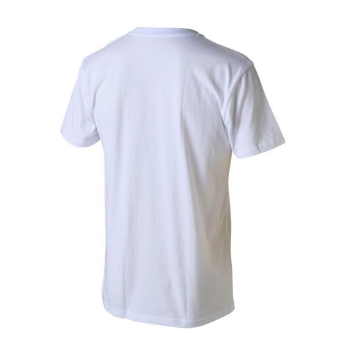 オーガニックコットン100% 半袖クルーネックTシャツ 紳士 シロ XL トップバリュ