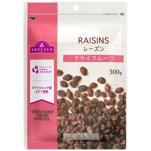 レーズン 300g トップバリュ