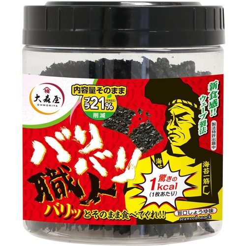 大森屋 バリバリ職人 味付 旨口しょうゆ味 30枚入