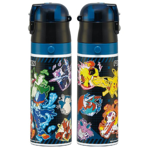 [ポケモンWCS2025限定]水筒 スケーター ポケモン カバー付ダイレクトボトル 0.4L KSTCH4 : シブヤ