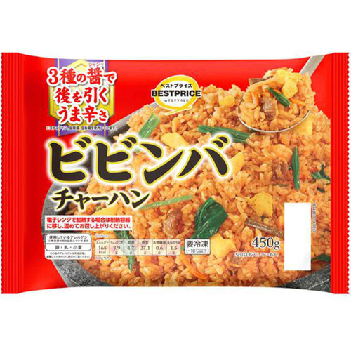 ビビンバチャーハン 450g トップバリュベストプライス