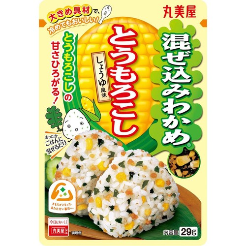 丸美屋 混ぜ込みわかめ  とうもろこし 29g