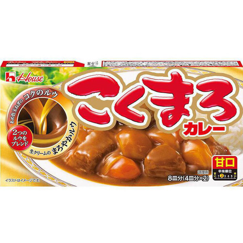 ハウス食品 こくまろカレー 甘口 140g