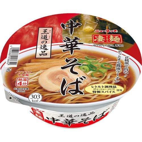 ヤマダイ ニュータッチ 凄麺王道の逸品 中華そば 116g Green Beans