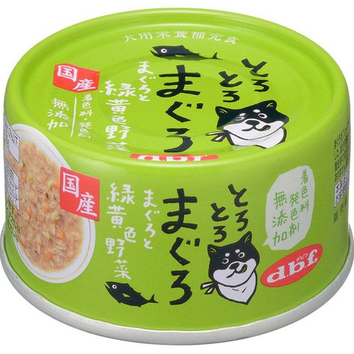 【ペット用】 デビフペット とろとろまぐろ まぐろと緑黄色野菜 60g