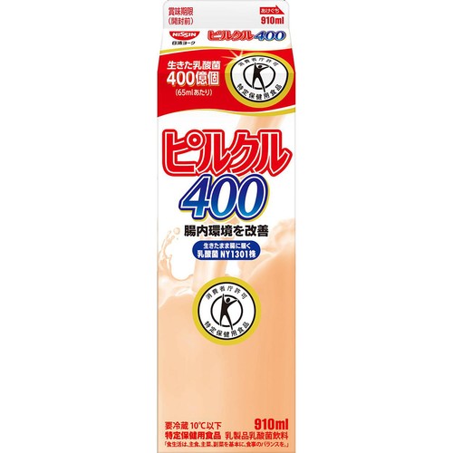 日清ヨーク ピルクル400 910ml
