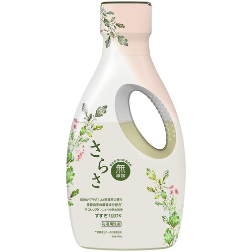 P&G さらさ 洗濯洗剤 液体 ほのかでやさしい柑橘系の香り 本体 600g