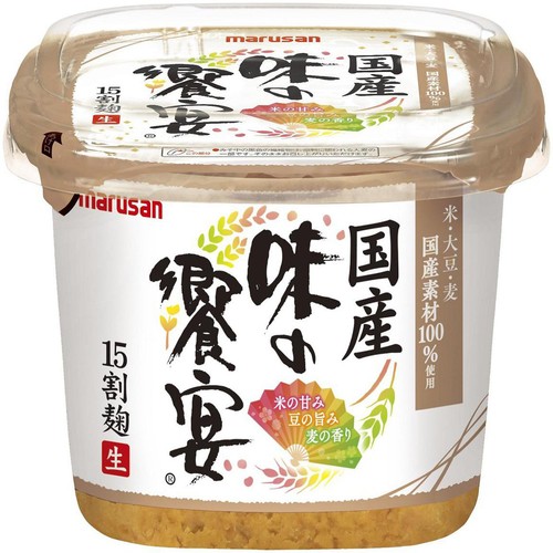 マルサンアイ 国産 味の饗宴15割麹 生 500g