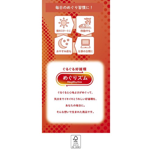花王 めぐりズム 蒸気めぐるアイマスク 無香料 12枚入 Green Beans