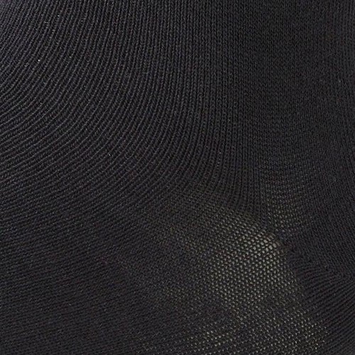 PEACE FIT(ピースフィット) COOL 平無地ハーフ丈ソックス 2足組 紳士 クロ 25ー27cm トップバリュ