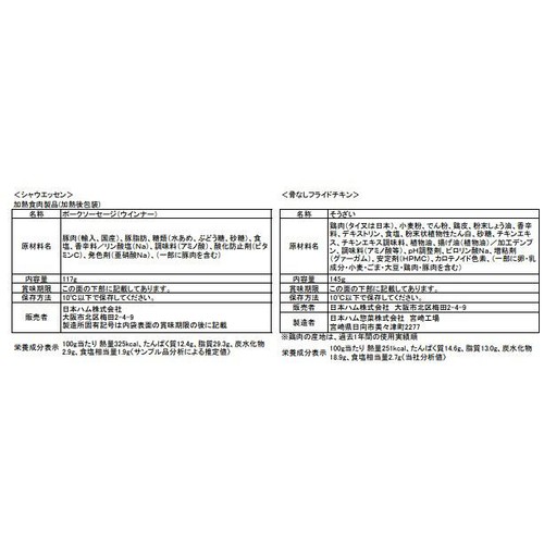 日本ハム ハッピーバッグ 1袋