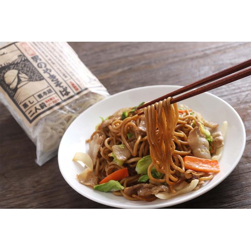 マルワ製麺 JAめまんべつ 男のやきそば 2人前