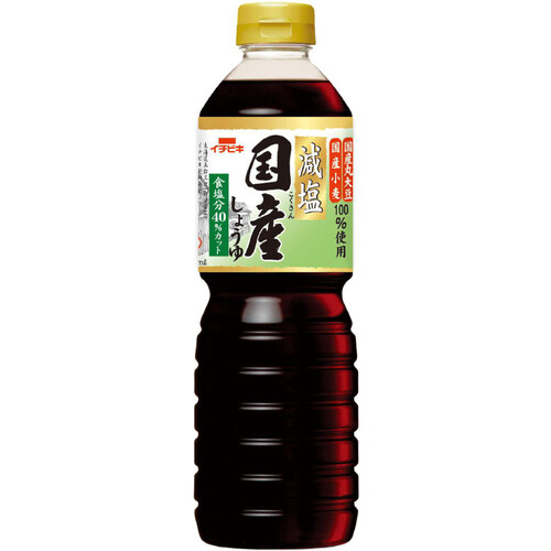 イチビキ 減塩国産しょうゆ 800ml