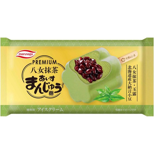 丸永製菓 PREMIUM八女抹茶あいすまんじゅう 83ml