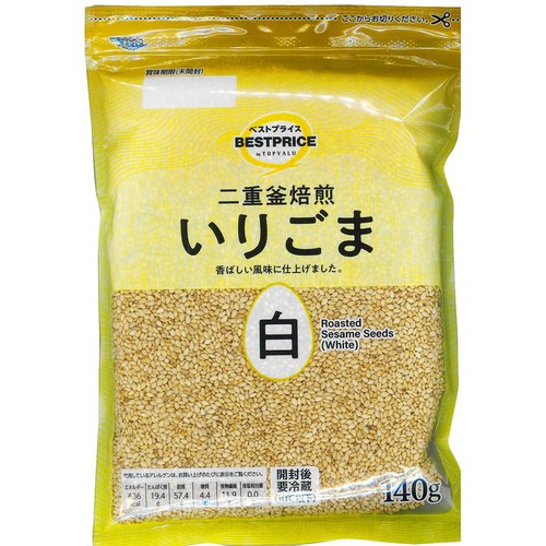 いりごま 白 大 140g トップバリュベストプライス