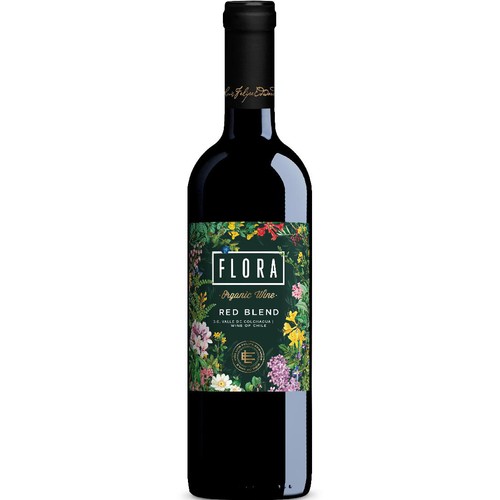 【チリ産】 ルイスフェリペエドワーズ フローラ レッドブレンド オーガニック 750ml