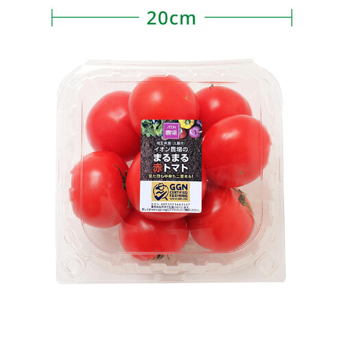 埼玉県産イオン農場 まるまる赤トマト 1kg(9～12個)