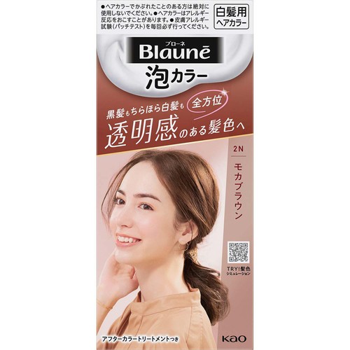 花王 ブローネ 泡カラー 2N モカブラウン 108ml