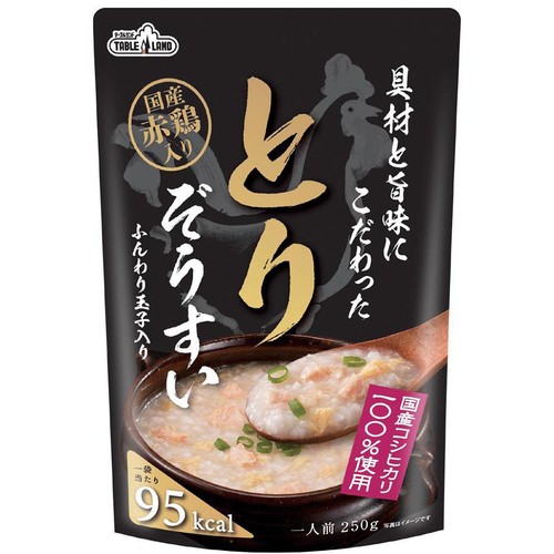 テーブルランド 具材と旨味にこだわったとりぞうすい 250g
