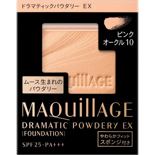 マキアージュ ドラマティックパウダリー EX ピンクオークル10 レフィル・スポンジ付き 9.3g