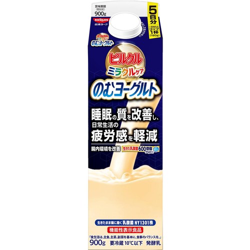日清ヨーク ピルクルミラクルケア のむヨーグルト 900g